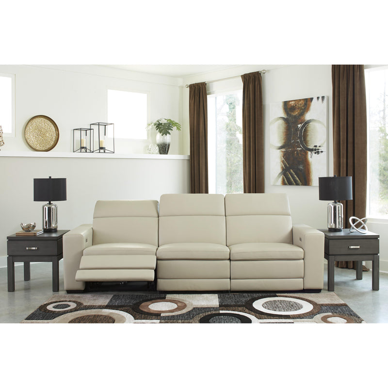 Signature Design by Ashley Texline Power Reclining Leather Match 4 pc Sectional U5960421/U5960422/U5960446/U5960423 IMAGE 8