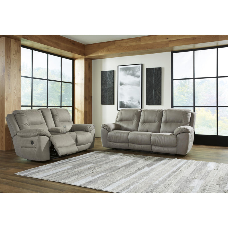 Signature Design by Ashley Next-Gen Gaucho Reclining Leather Look Sofa 5420388 IMAGE 5