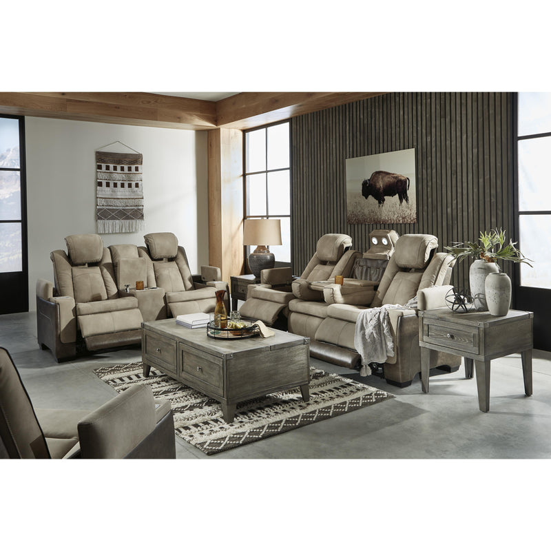 Signature Design by Ashley Next-Gen DuraPella Power Reclining Leather Look Loveseat 2200318 IMAGE 17