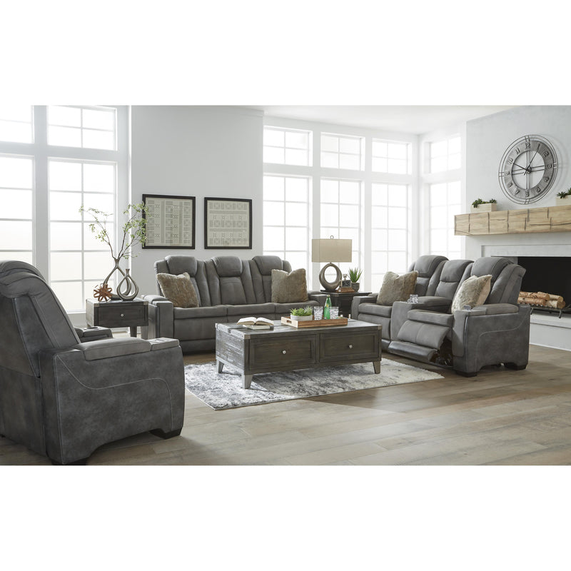 Signature Design by Ashley Next-Gen DuraPella Power Reclining Leather Look Loveseat 2200418 IMAGE 16