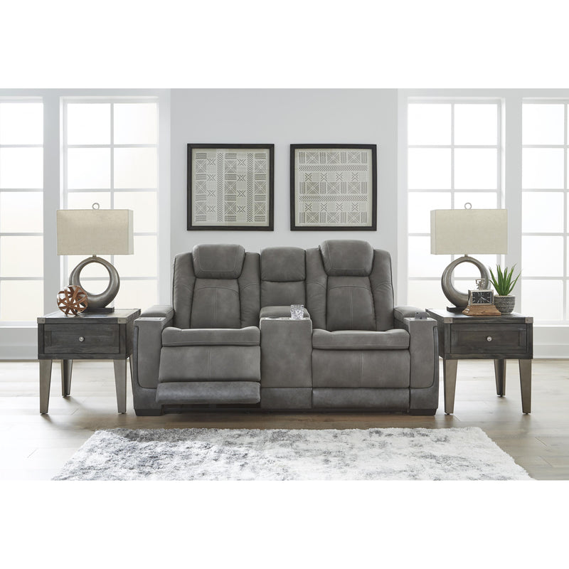 Signature Design by Ashley Next-Gen DuraPella Power Reclining Leather Look Loveseat 2200418 IMAGE 5