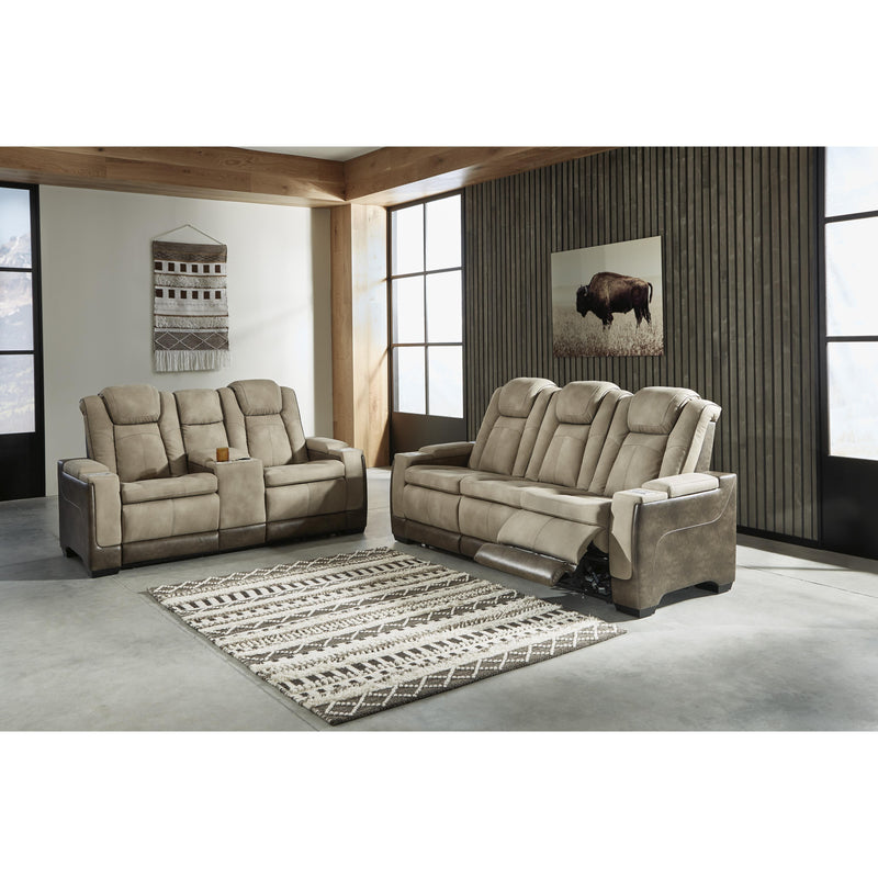 Signature Design by Ashley Next-Gen DuraPella Power Reclining Leather Look Sofa 2200315 IMAGE 6