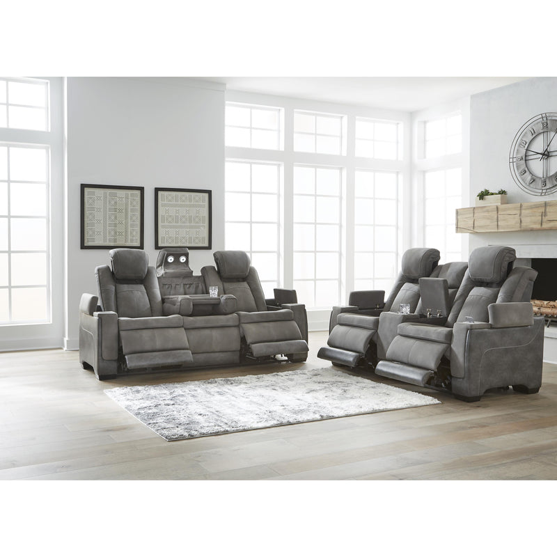 Signature Design by Ashley Next-Gen DuraPella Power Reclining Leather Look Sofa 2200415 IMAGE 16