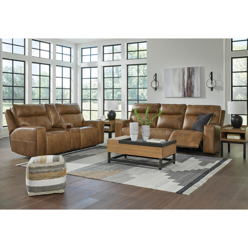 Signature Design by Ashley Game Plan Power Reclining Leather Sofa U1520615 IMAGE 7