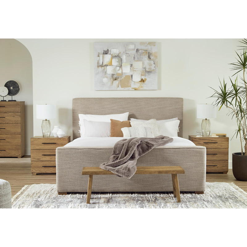 Signature Design by Ashley Dakmore King Upholstered Platform Bed B783-82/B783-97 IMAGE 8