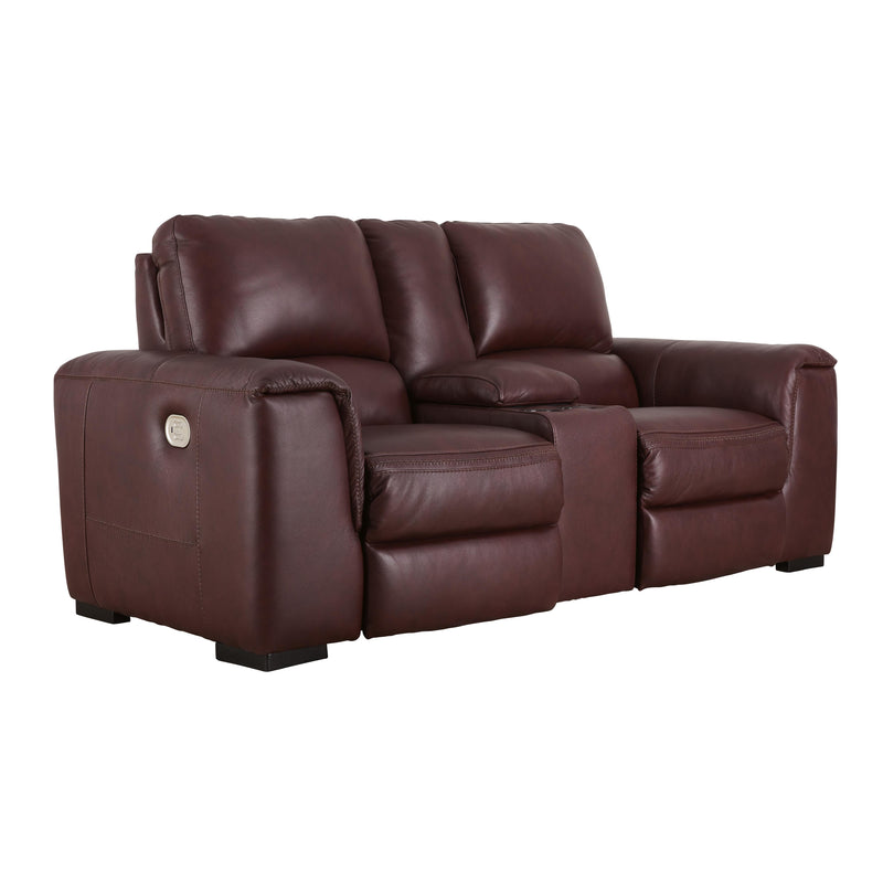 Signature Design by Ashley Alessandro Power Reclining Leather Match Loveseat U2550118 IMAGE 1