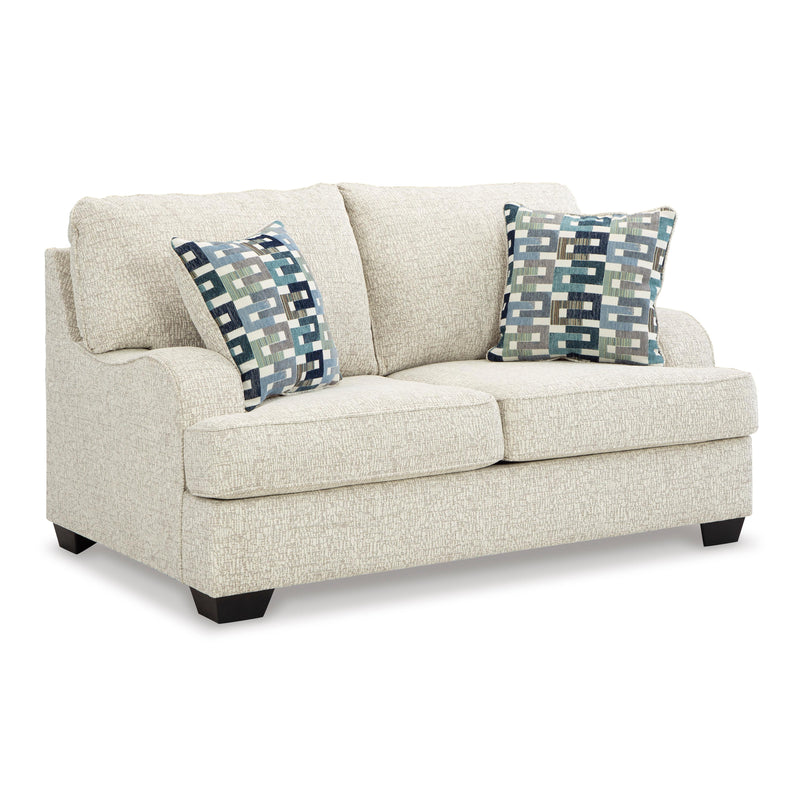 Signature Design by Ashley Valerano Stationary Fabric Loveseat 3340435 IMAGE 1