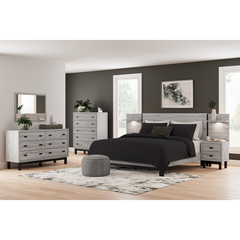 Signature Design by Ashley Vessalli 6-Drawer Dresser with Mirror B1036-231/B1036-36 IMAGE 8