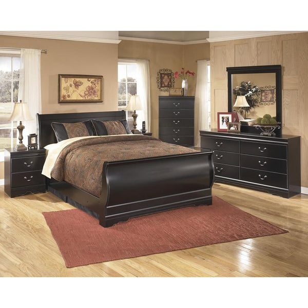 Signature Design by Ashley Huey Vineyard B128B6 5 pc Queen Sleigh Bedroom Set IMAGE 1