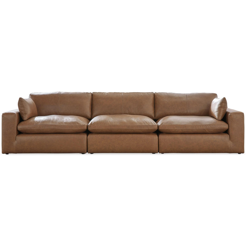 Signature Design by Ashley Emilia Leather 3 pc Sectional 3090146/3090164/3090165 IMAGE 1