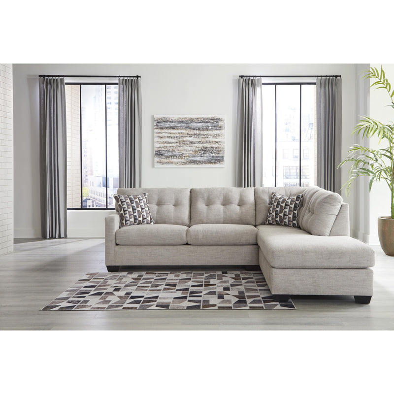 Signature Design by Ashley Mahoney Fabric Full Sleeper Sectional 3100410/3100417 IMAGE 2