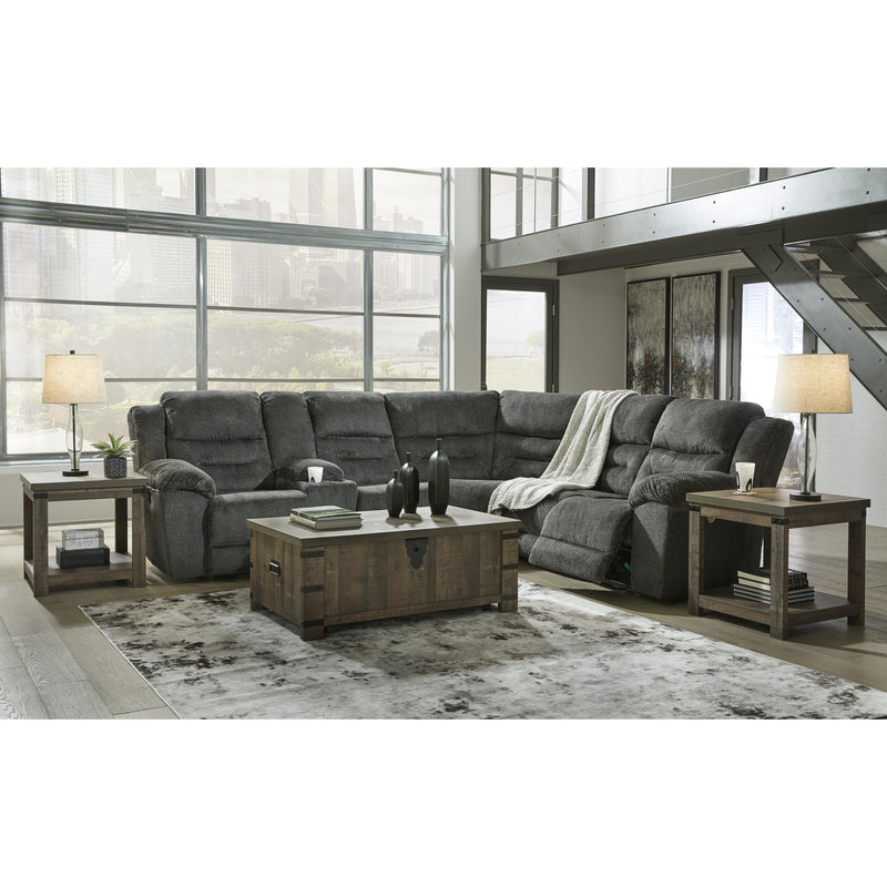 Signature Design by Ashley Nettington Power Reclining Fabric 3 pc Sectional 4410101/4410177/4410175 IMAGE 6