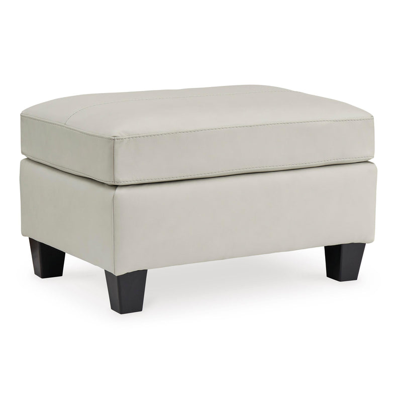 Signature Design by Ashley Genoa Leather Match Ottoman 4770414 IMAGE 1