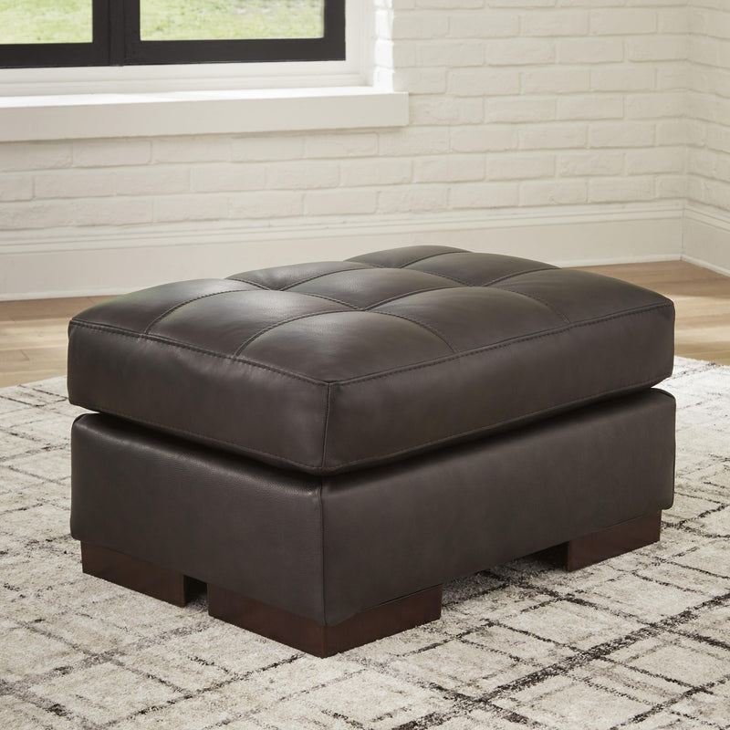 Signature Design by Ashley Luigi Leather Match Ottoman 5650614 IMAGE 5