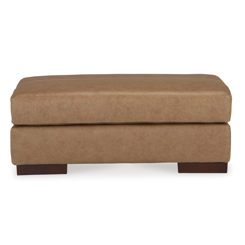 Signature Design by Ashley Lombardia Leather Match Ottoman 5730214 IMAGE 2