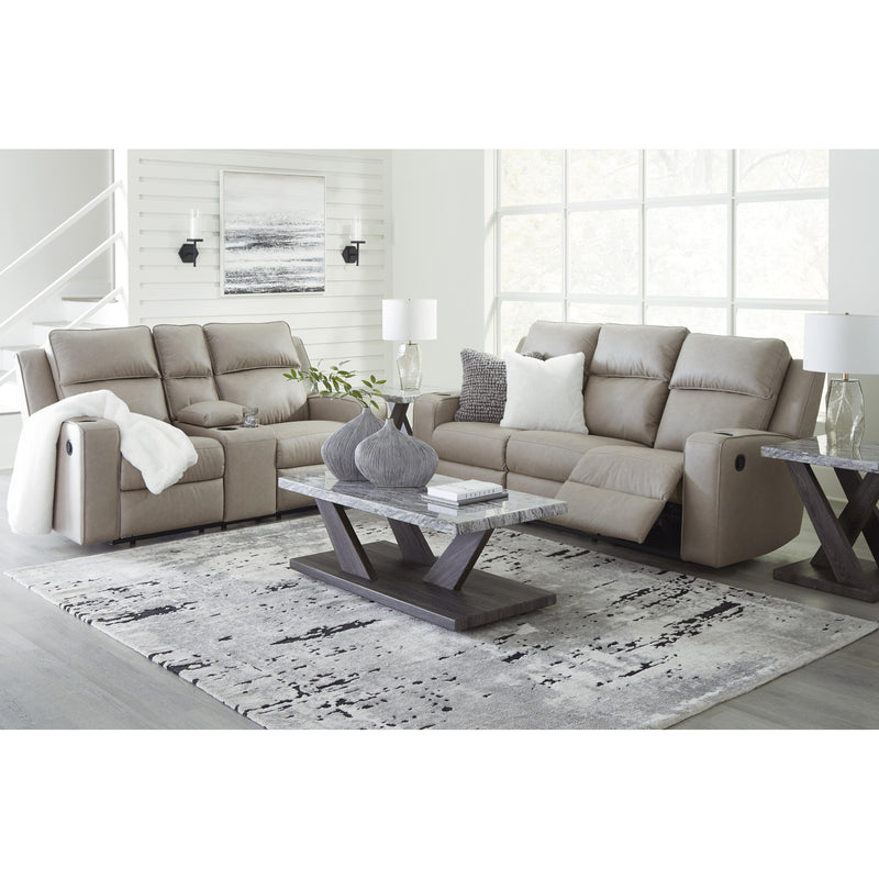 Signature Design by Ashley Lavenhorne Reclining Leather Look Sofa 6330789 IMAGE 11