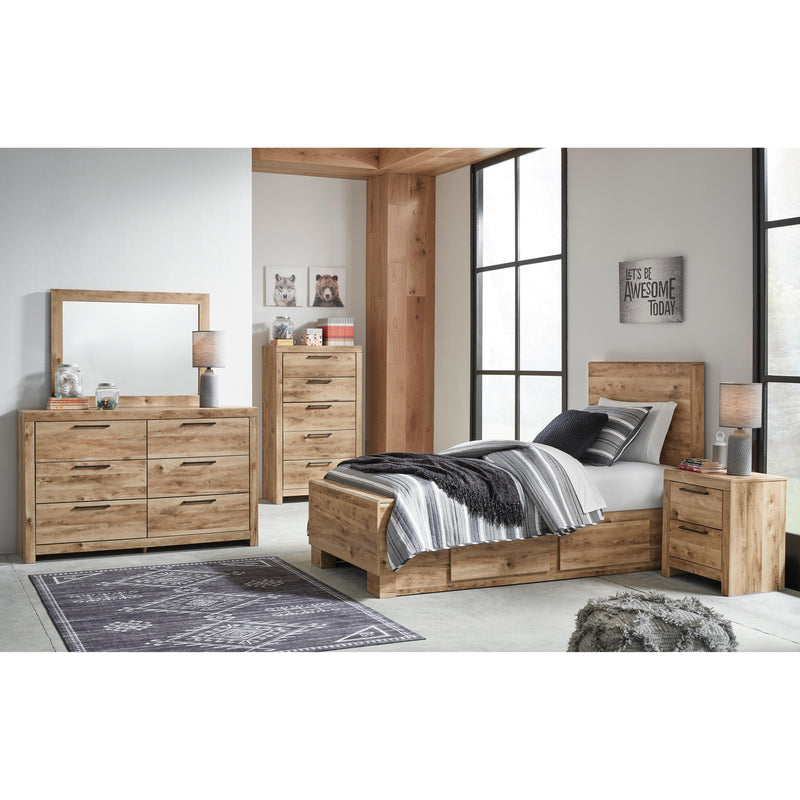 Signature Design by Ashley Hyanna Twin Panel Bed with Storage B1050-53/B1050-52/B1050-50/B1050-89/B100-11 IMAGE 5