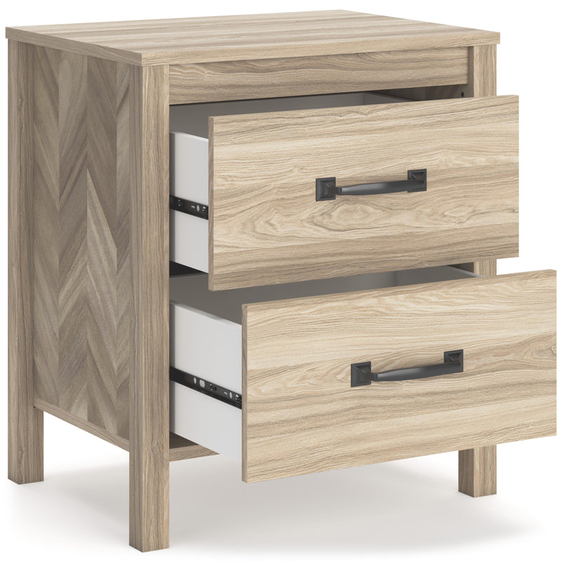 Signature Design by Ashley Battelle 2-Drawer Nightstand EB3929-292 IMAGE 2