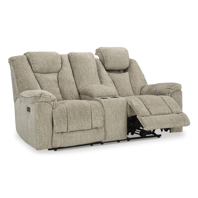 Signature Design by Ashley Hindmarsh Power Reclining Fabric Loveseat 9030918 IMAGE 3