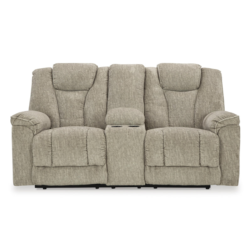 Signature Design by Ashley Hindmarsh Power Reclining Fabric Loveseat 9030918 IMAGE 4