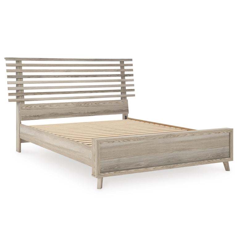 Signature Design by Ashley Hasbrick Queen Panel Bed B2075-157/B2075-54/B2075-95/B100-13 IMAGE 1