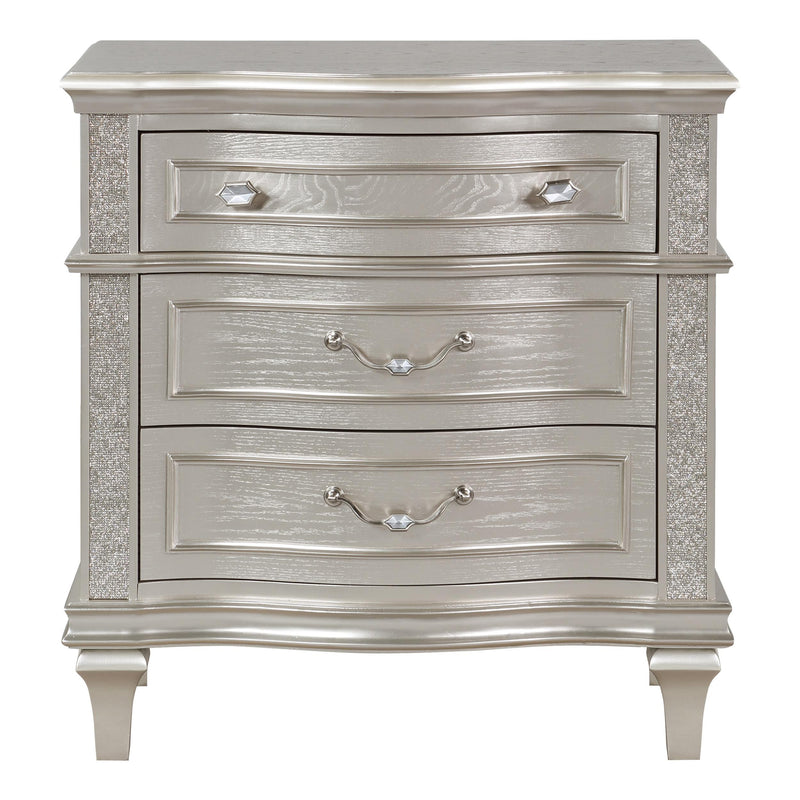 Coaster Furniture Evangeline 3-Drawer Nightstand 223392 IMAGE 3