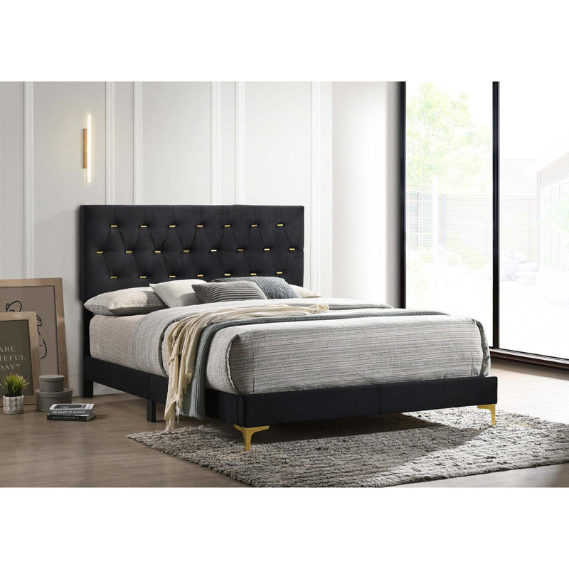 Coaster Furniture Kendall California King Upholstered Panel Bed 224451KW IMAGE 4