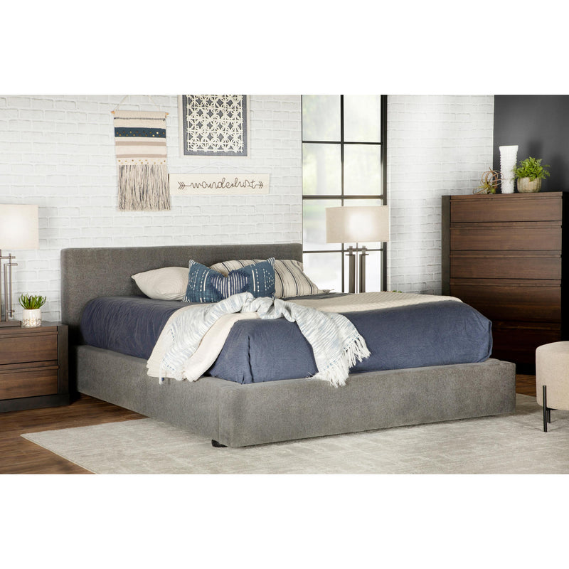 Coaster Furniture Gregory King Upholstered Platform Bed 316020KE IMAGE 2