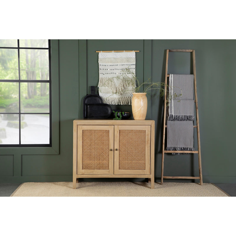 Coaster Furniture Zamora 953555 Rectangular 2-Door Accent Cabinet - Natural IMAGE 2