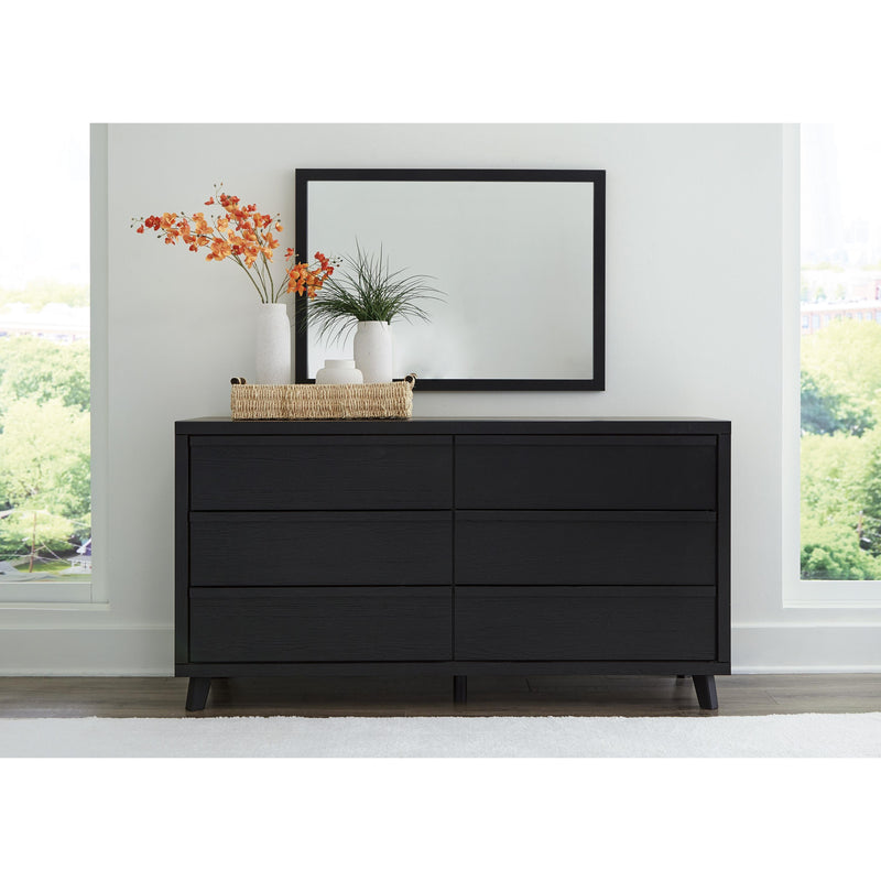 Signature Design by Ashley Danziar 6-Drawer Dresser with Mirror B1013-231/B1013-36 IMAGE 4