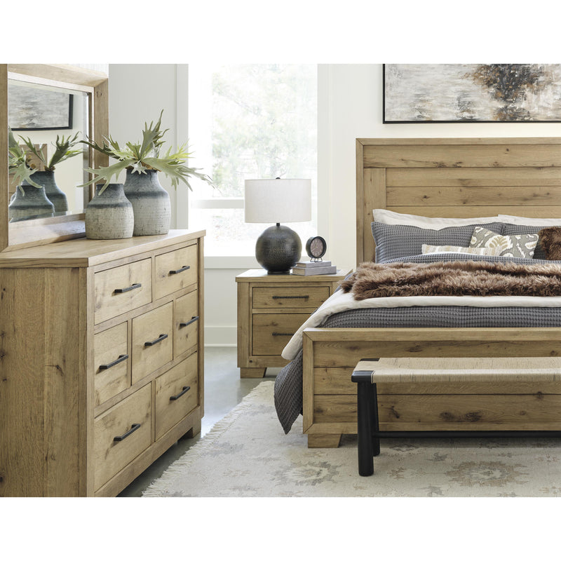 Signature Design by Ashley Galliden 7-Drawer Dresser with Mirror B841-31/B841-36 IMAGE 10