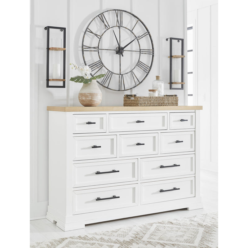 Benchcraft Ashbryn 10-Drawer Dresser B844-31 IMAGE 1