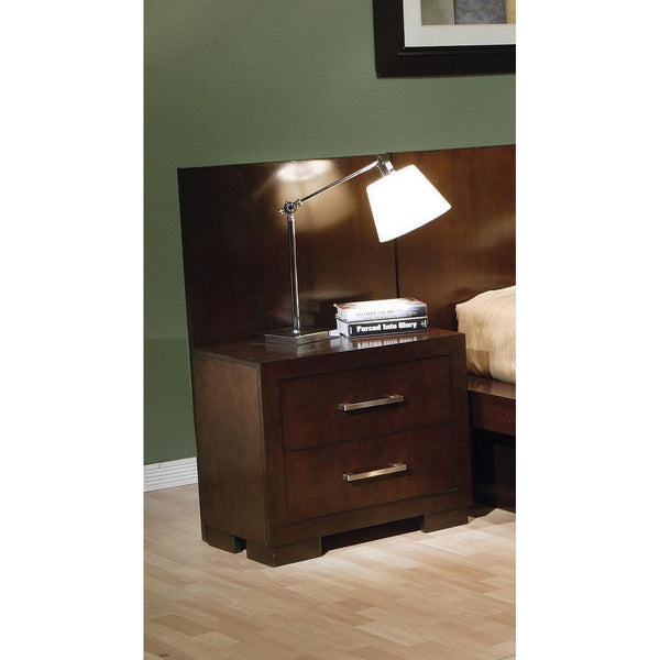 Coaster Furniture Jessica 200710 Nightstand Panels (Set of 2) - Cappuccino IMAGE 1