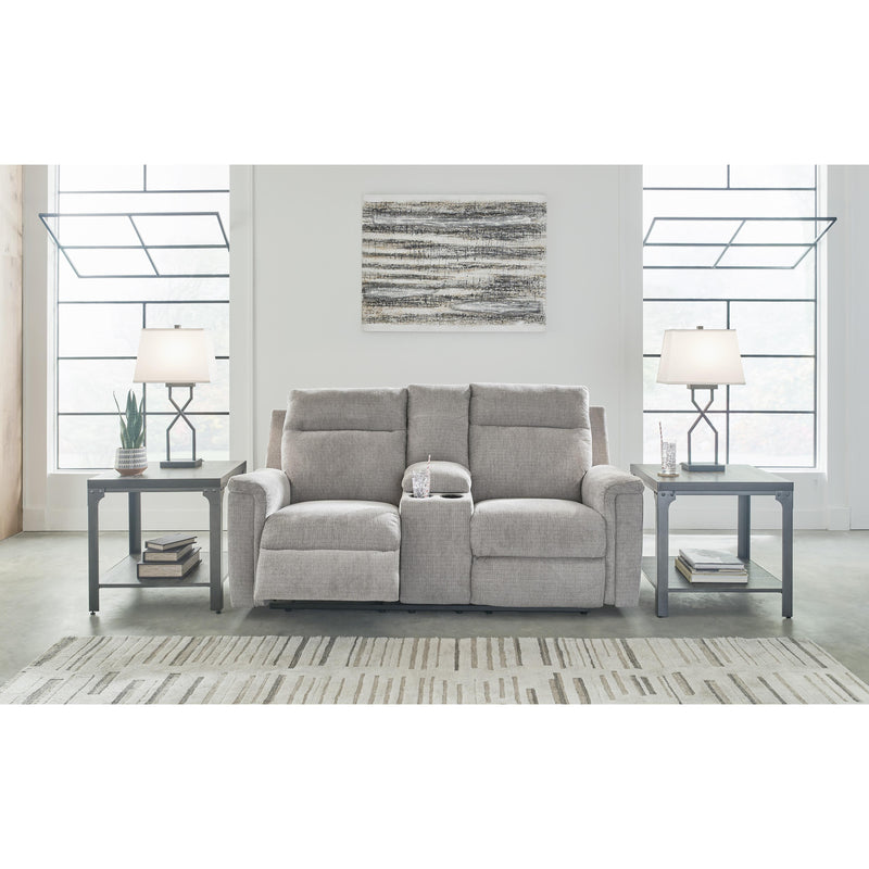 Signature Design by Ashley Barnsana Power Reclining Fabric Loveseat 3320196 IMAGE 6