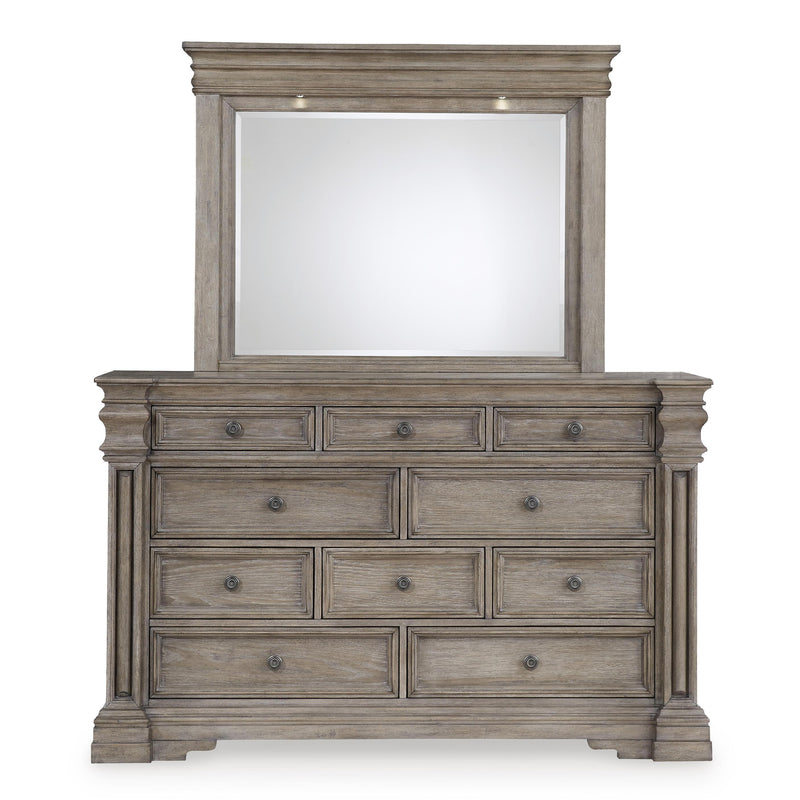 Signature Design by Ashley Blairhurst 10-Drawer Dresser with Mirror B916-31/B916-36 IMAGE 2