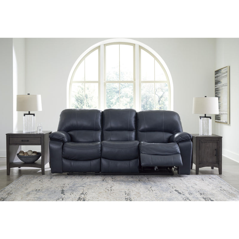 Signature Design by Ashley Leesworth Power Reclining Leather Match Sofa U4380987 IMAGE 7