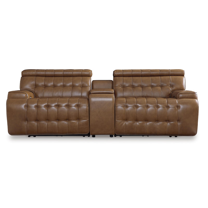 Signature Design by Ashley Temmpton Power Reclining Leather Match Loveseat U9270858/U9270857/U9270862 IMAGE 1