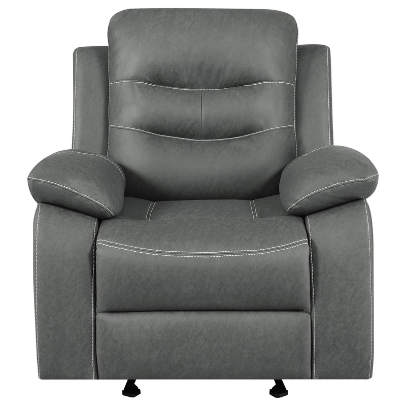 Coaster Furniture Nova Glider Fabric Recliner 602533 IMAGE 5