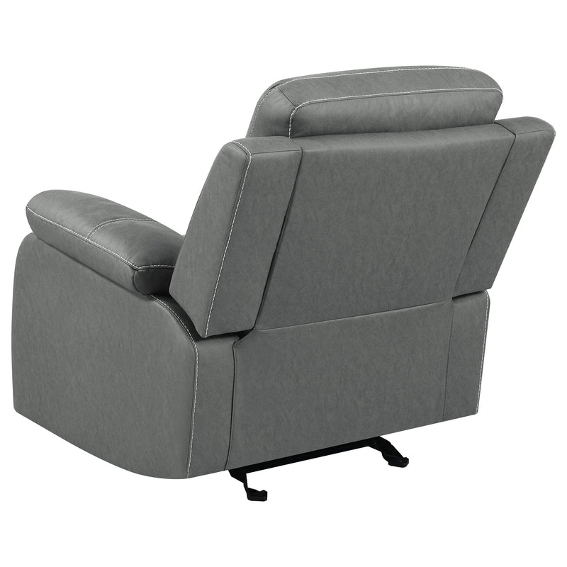 Coaster Furniture Nova Glider Fabric Recliner 602533 IMAGE 8