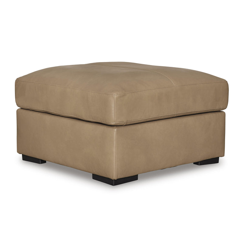 Signature Design by Ashley Bandon Leather Match Ottoman 3800608 IMAGE 1