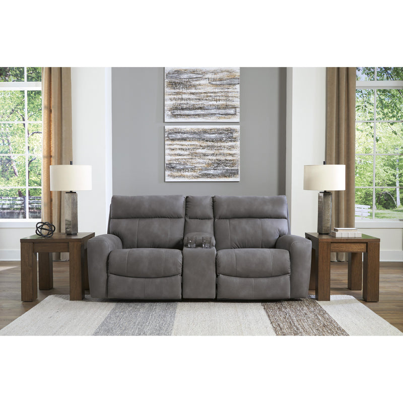 Signature Design by Ashley Next-Gen DuraPella Power Reclining Leather Look 3 pc Sectional 6100358/6100357/6100362 IMAGE 3