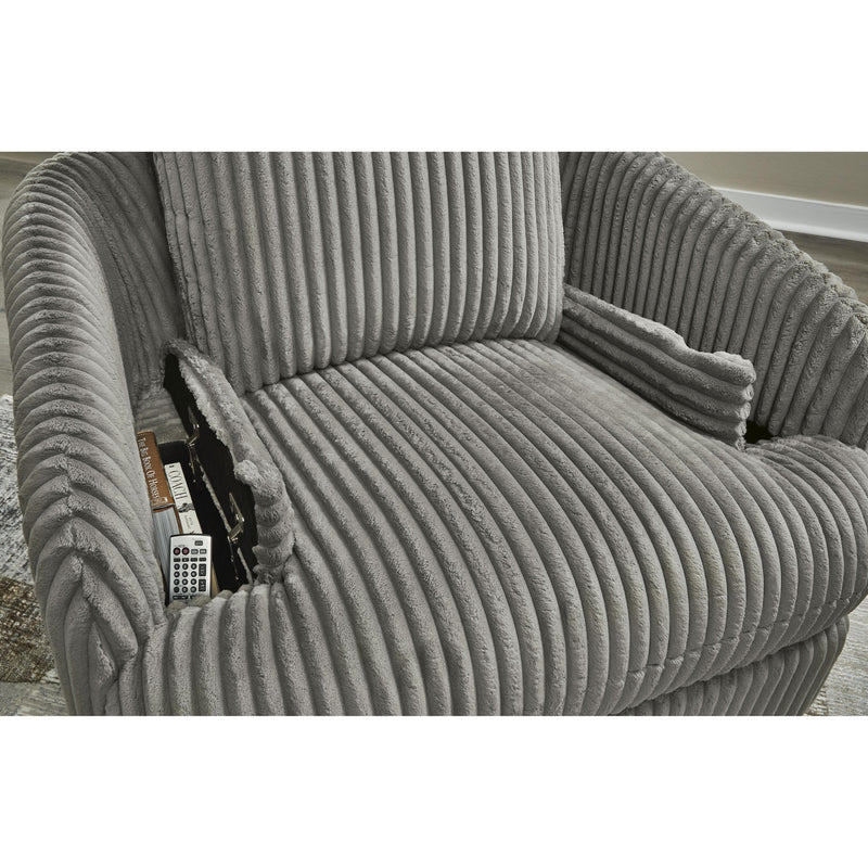 Signature Design by Ashley Tie-Breaker Swivel Glider Fabric Recliner 9490361 IMAGE 9