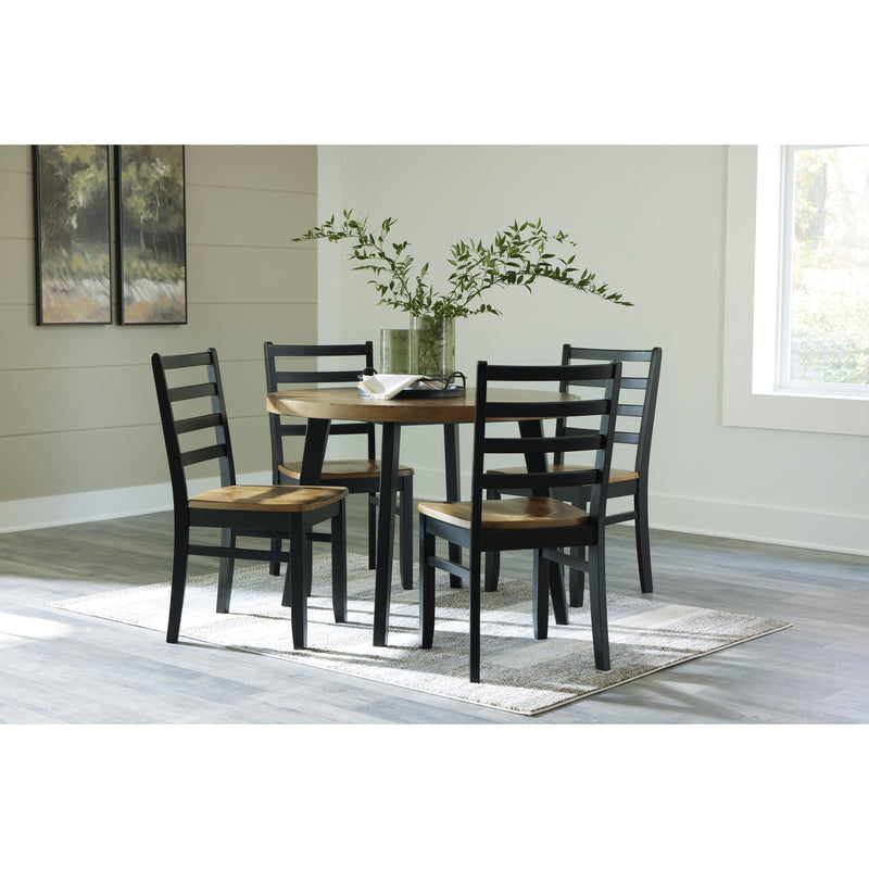 Signature Design by Ashley Blondon 5 pc Dinette D413-225 IMAGE 8