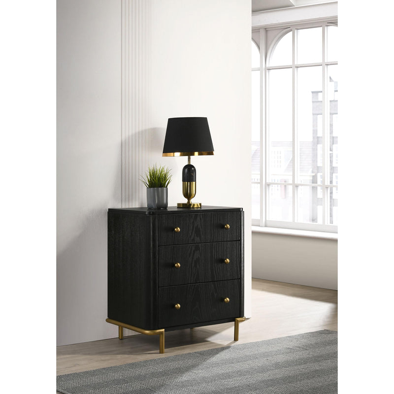 Coaster Furniture Arini 3-Drawer Nightstand 224332 IMAGE 2