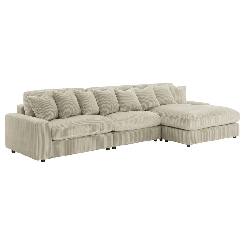 Coaster Furniture Blaine Fabric Sectional 509899-SET IMAGE 1