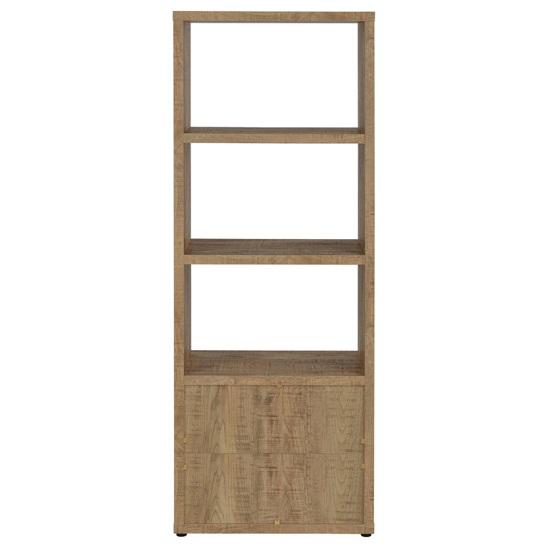 Coaster Furniture Tabby 701703 3-Shelf Engineered Wood Media Tower - Mango IMAGE 7