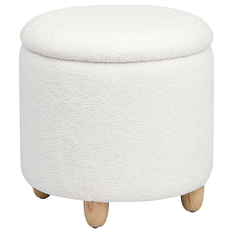 Coaster Furniture Valia Fabric Storage Ottoman 910229 IMAGE 1