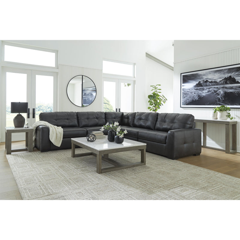 Signature Design by Ashley Brindley Pier Leather Match 5 pc Sectional 9950364/9950346/9950377/9950346/9950365 IMAGE 3