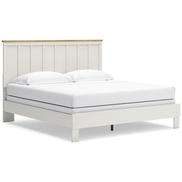 Benchcraft Linnocreek King Panel Bed B3340-58/B3340-56 IMAGE 1