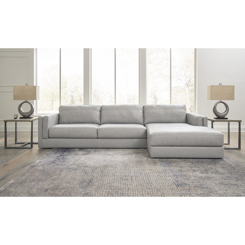 Signature Design by Ashley Amiata 2 pc Sectional 5740466/5740417 IMAGE 4